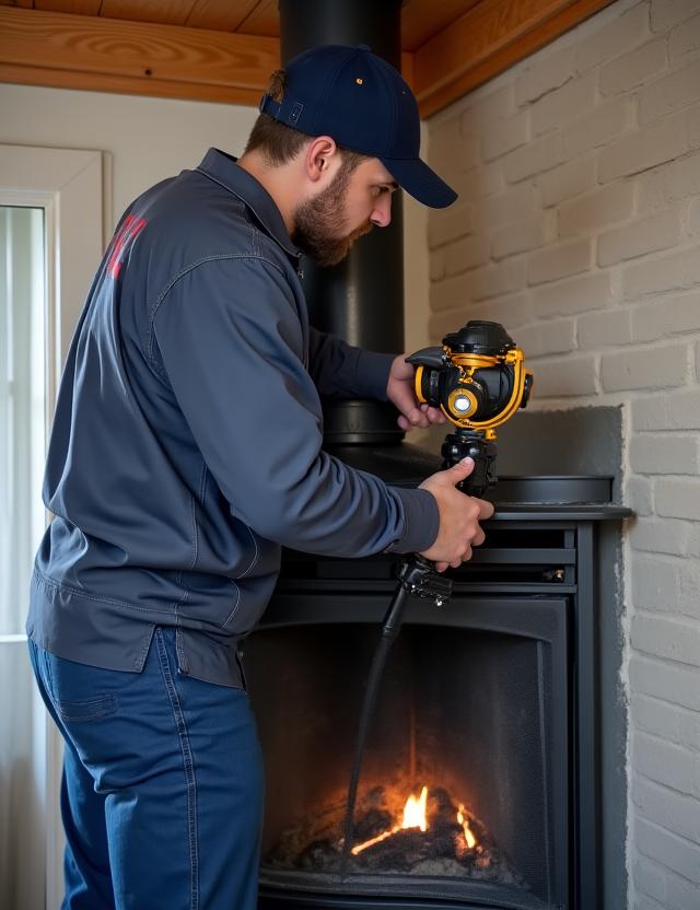 Servicio profesional de mantenimiento de chimeneas